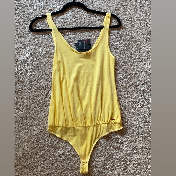 Nphilanhtropy yellow bodysuit - Picture 1 of 2